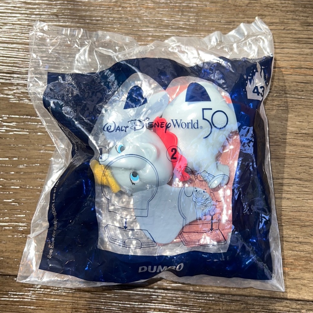 Walt Disney World 50th Anniversary McDonald’s Toy Dumbo